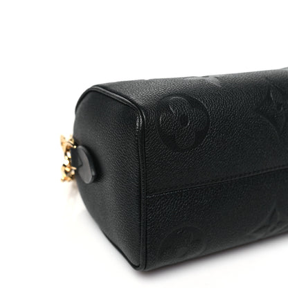 Louis Vuitton Empreinte Monogram Giant Speedy Bandouliere 20 Black 8 of 9