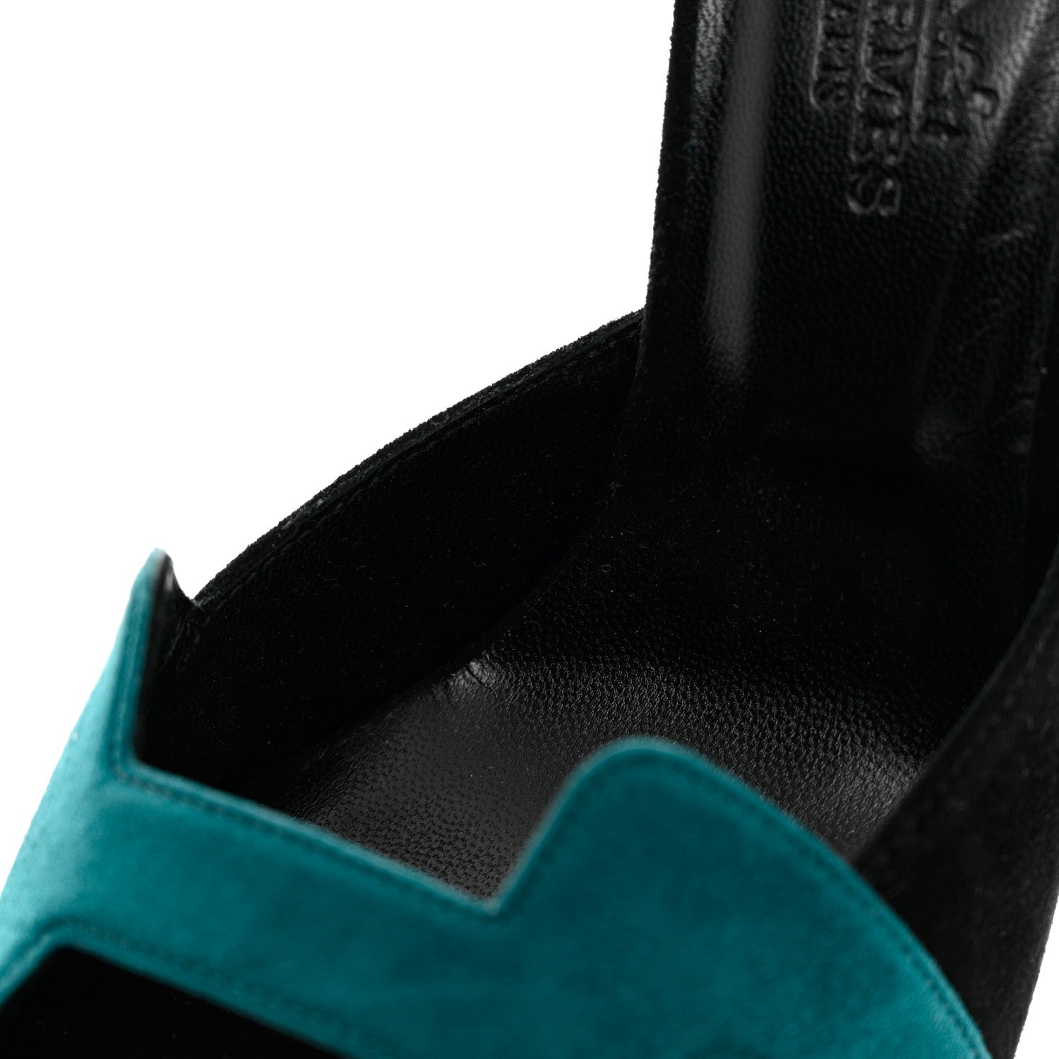 Hermes Suede Goatskin Initiale Sandals 35.5 11 of 12