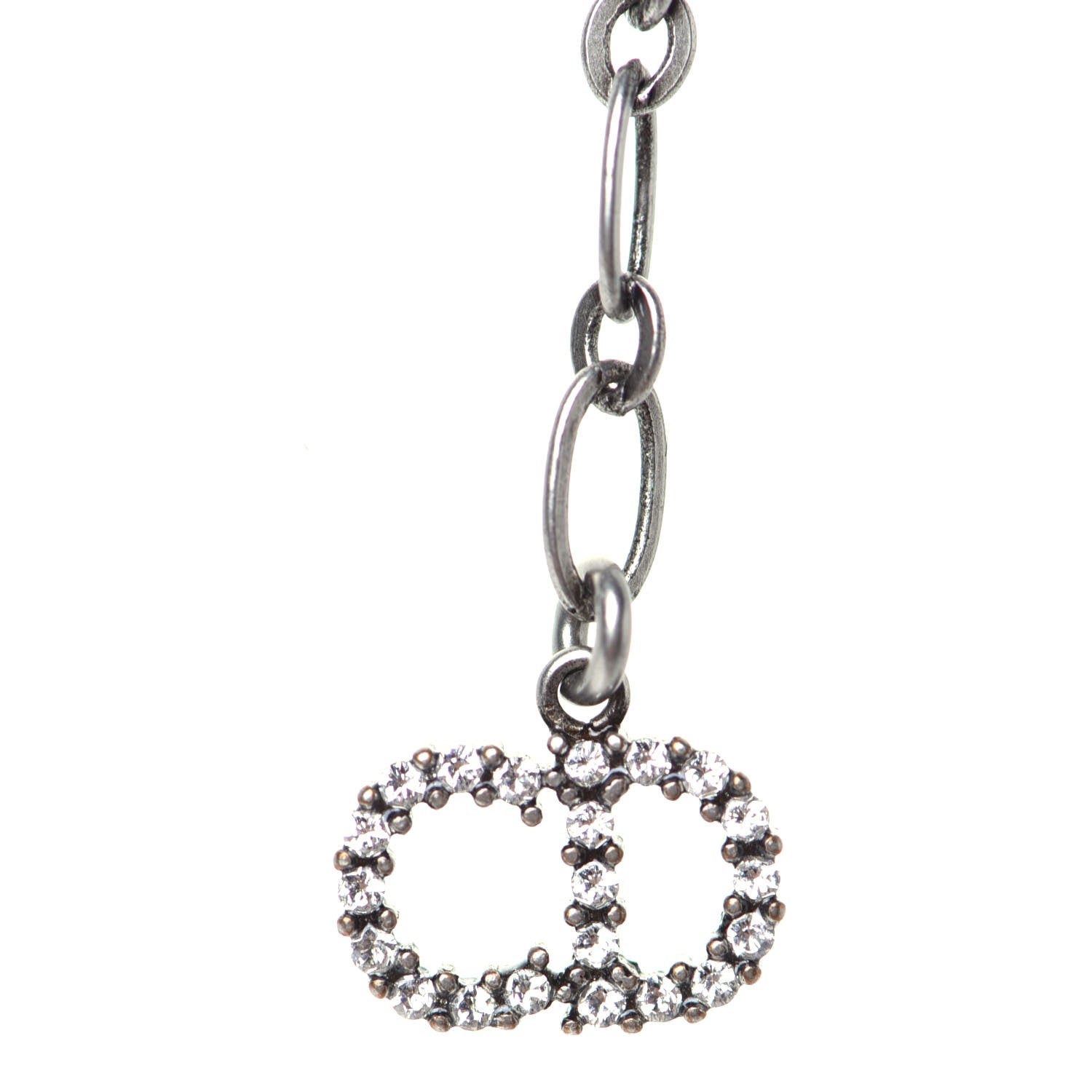 Christian Dior Velvet Crystal J’Adior Choker Necklace Black 4 of 5