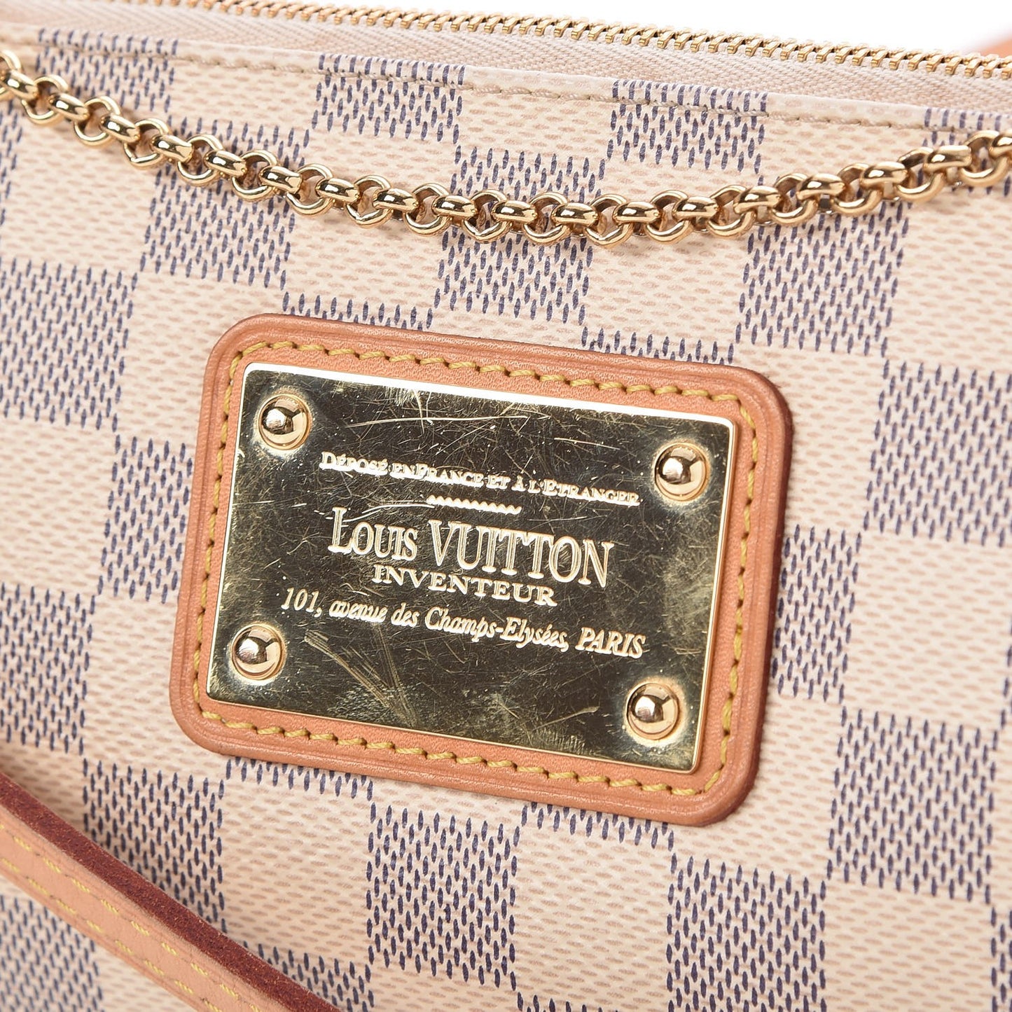 Damier Azur Eva Clutch