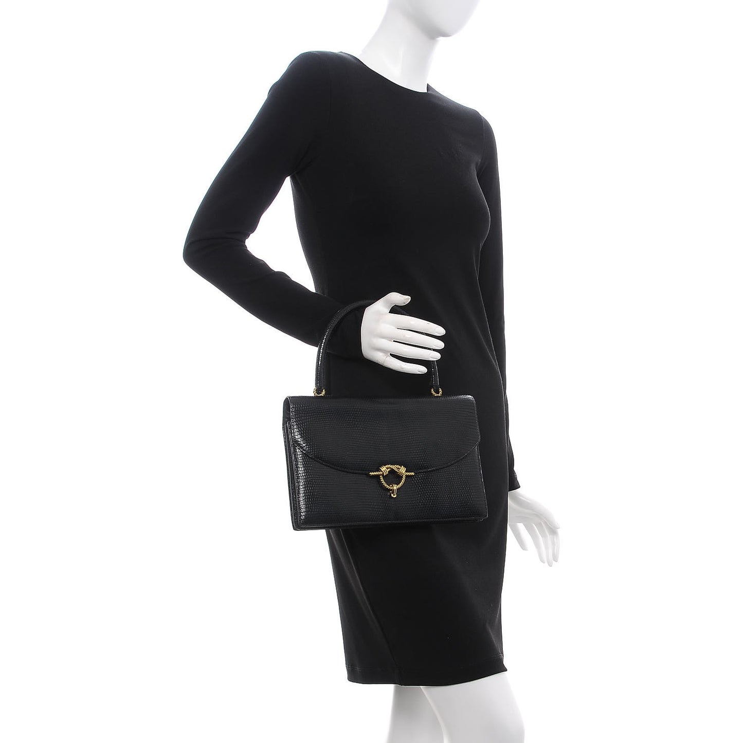 Lizard Sac Cordeliere Black