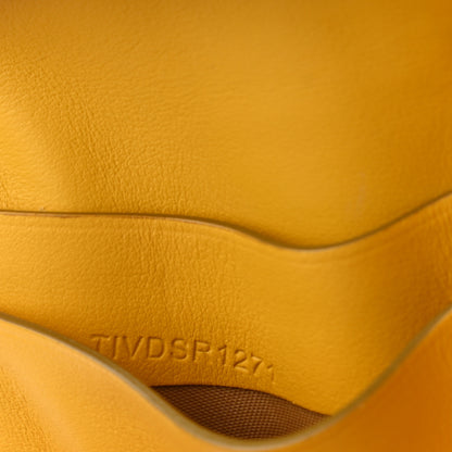 Burberry Calfskin Haymarket Check Appliqué Card Case Charm Yellow 8 of 8