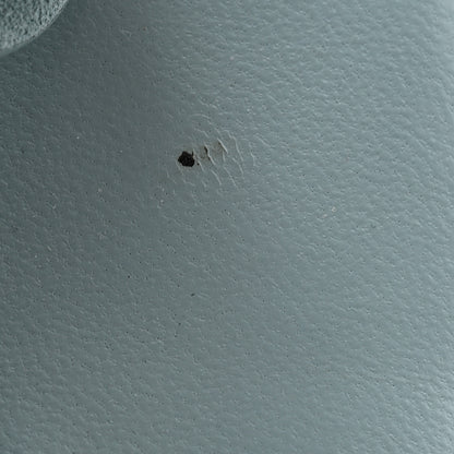 Hermes Suede Goatskin Womens Galerie Sandals 38.5 Bleu Pinede 9 of 10