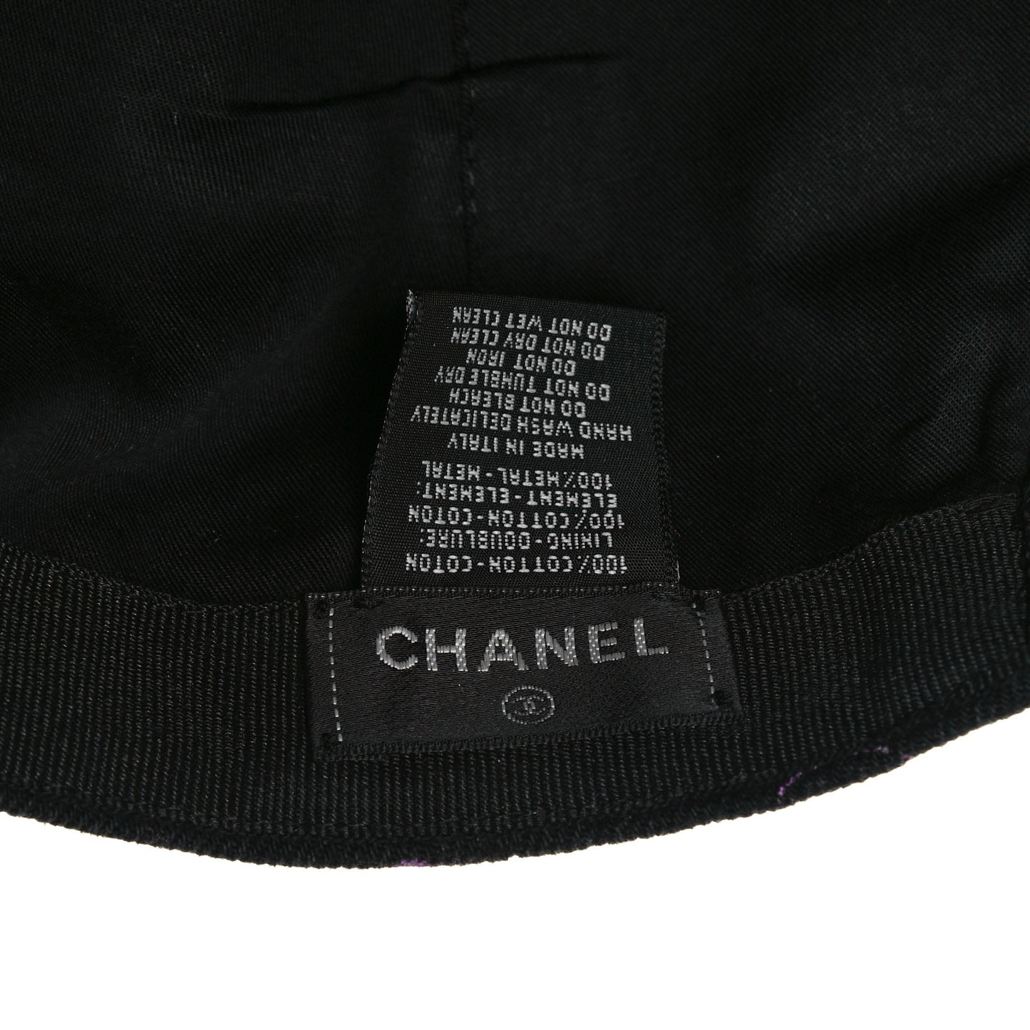 Denim Mood Cap Hat Black