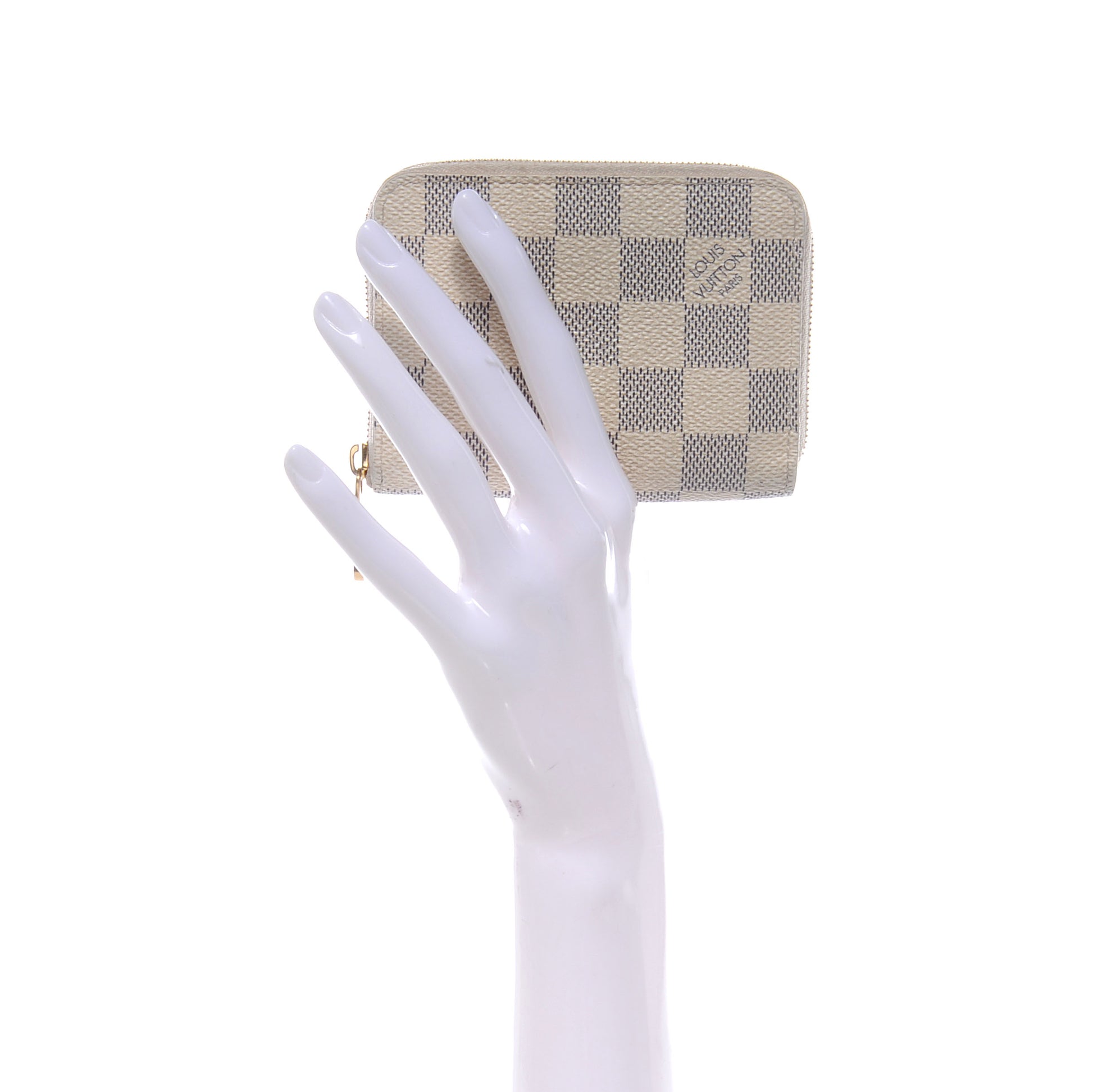 Louis Vuitton Damier Azur Zippy Coin Purse 2 of 8