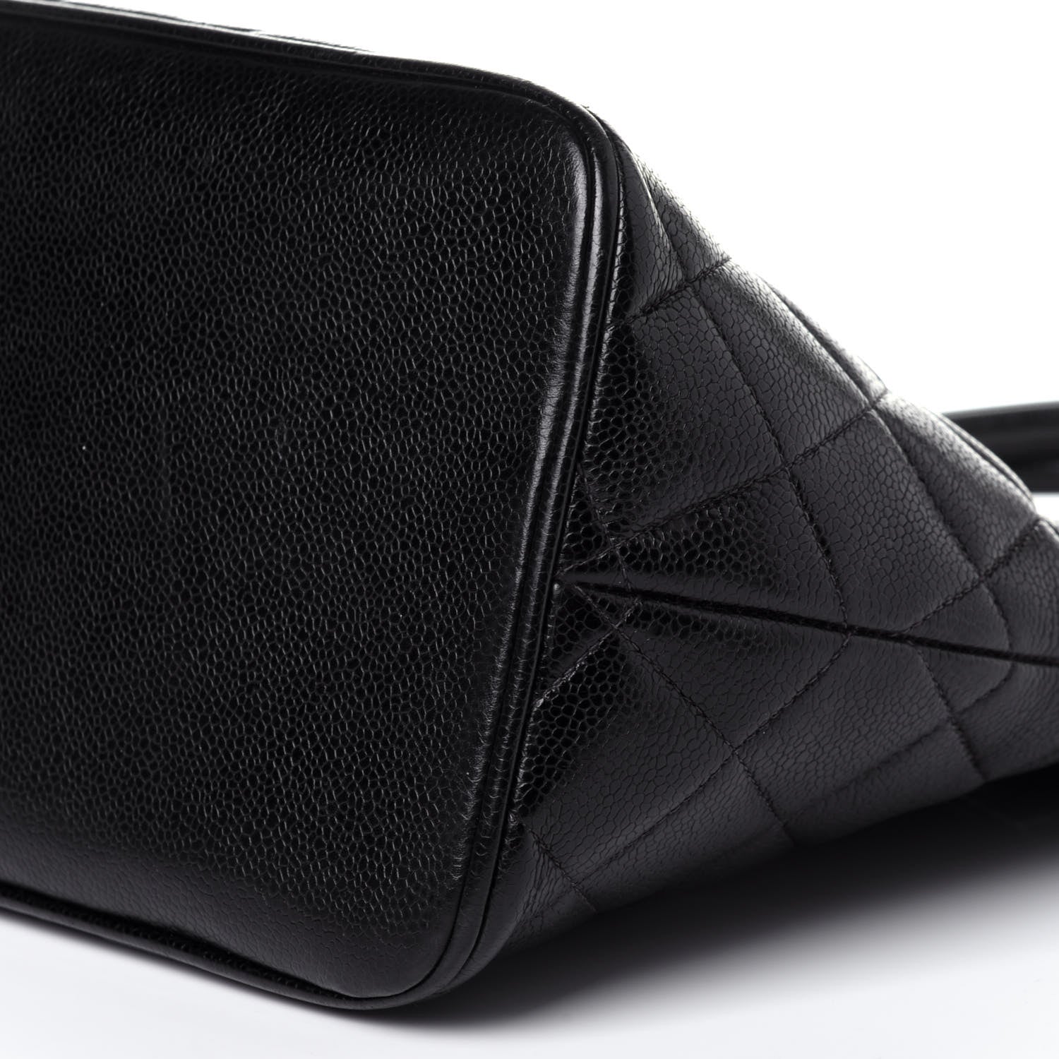 Chanel Caviar Quilted Medallion Tote Black 9 of 10