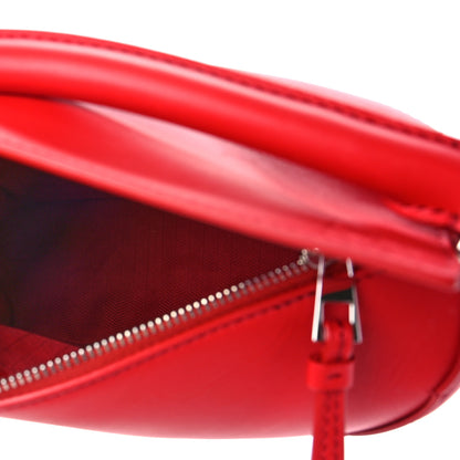 Loewe Satin Calfskin Mini Puzzle Edge Bag Red 5 of 8