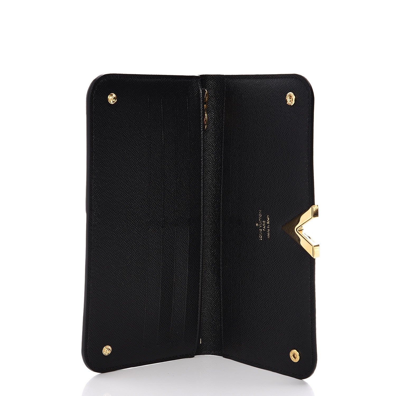 Louis Vuitton Monogram Monogram Kimono Wallet Black 5 of 7