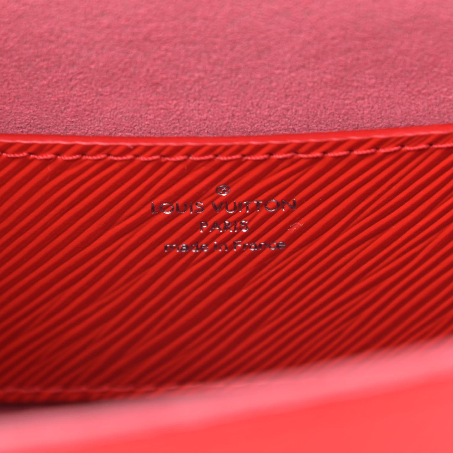 Epi Twist Shoulder Bag MM Coquelicot