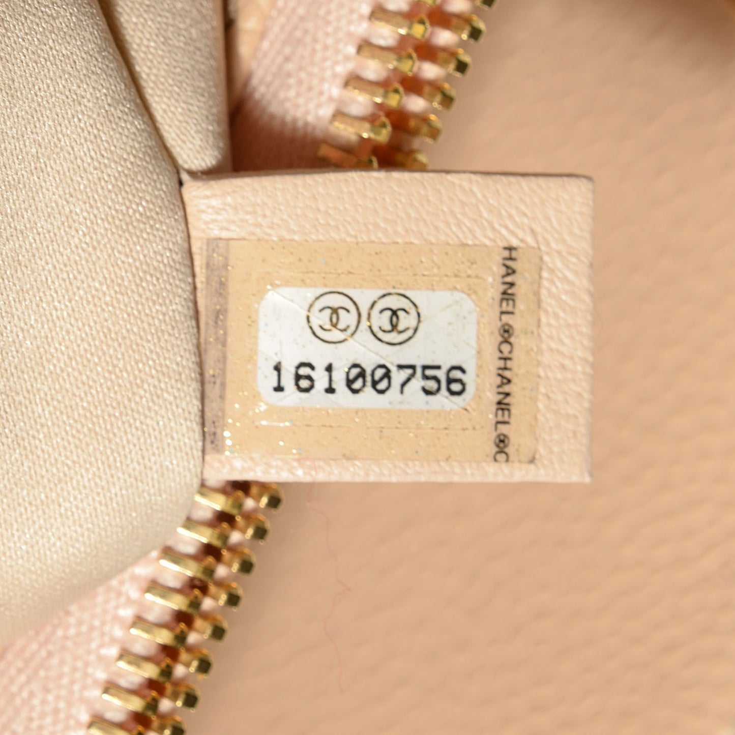 Caviar Quilted Grand Shopping Tote Beige