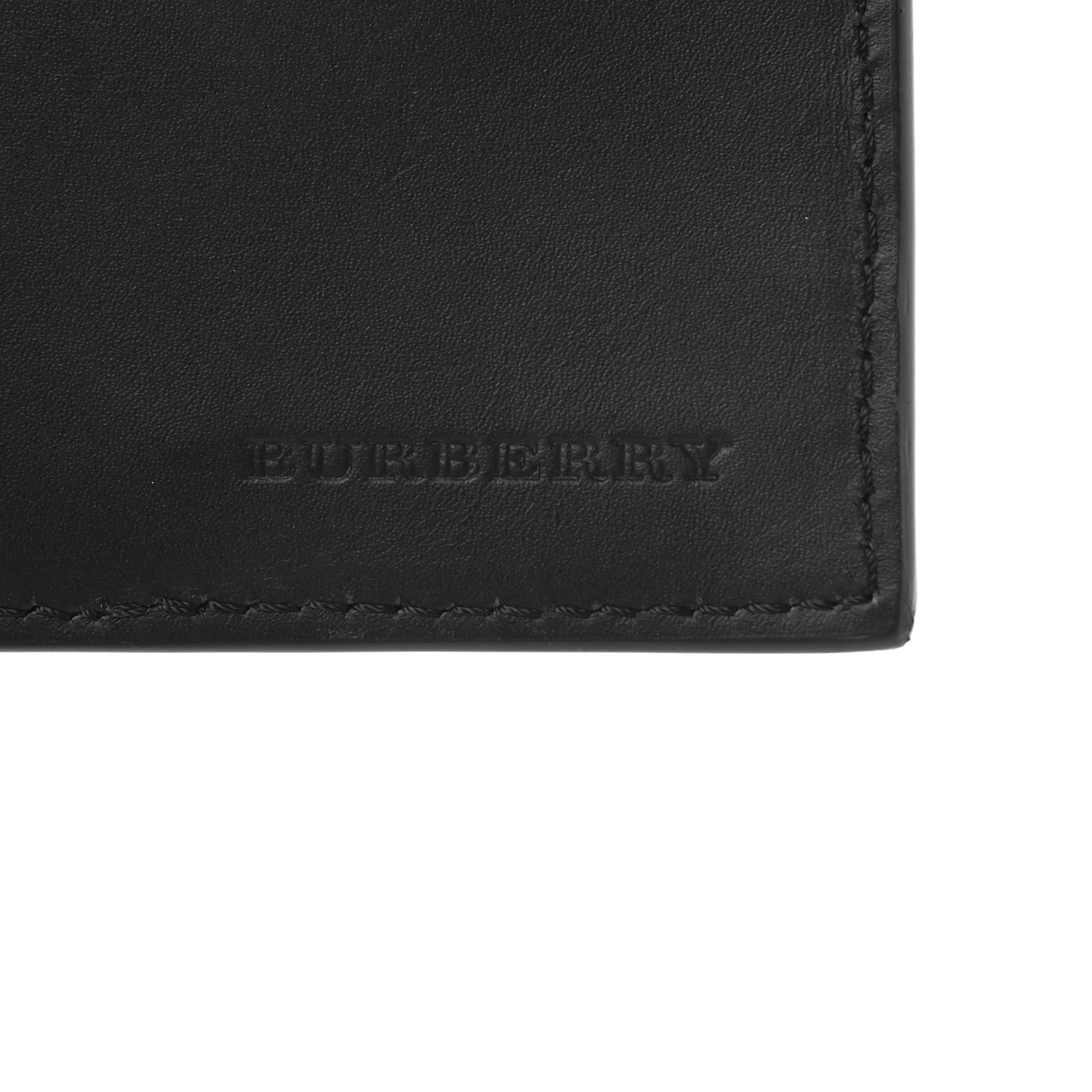 Burberry Haymarket Check Studded Bi-Fold Wallet 6 of 6