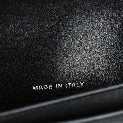 Chanel Caviar Sevruga Yen Wallet Black 8 of 9