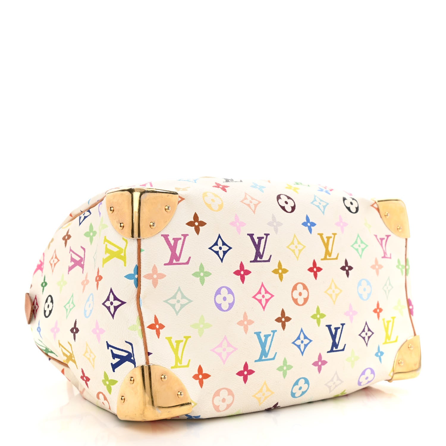 Louis Vuitton Monogram Multicolor Speedy 30 White 4 of 9