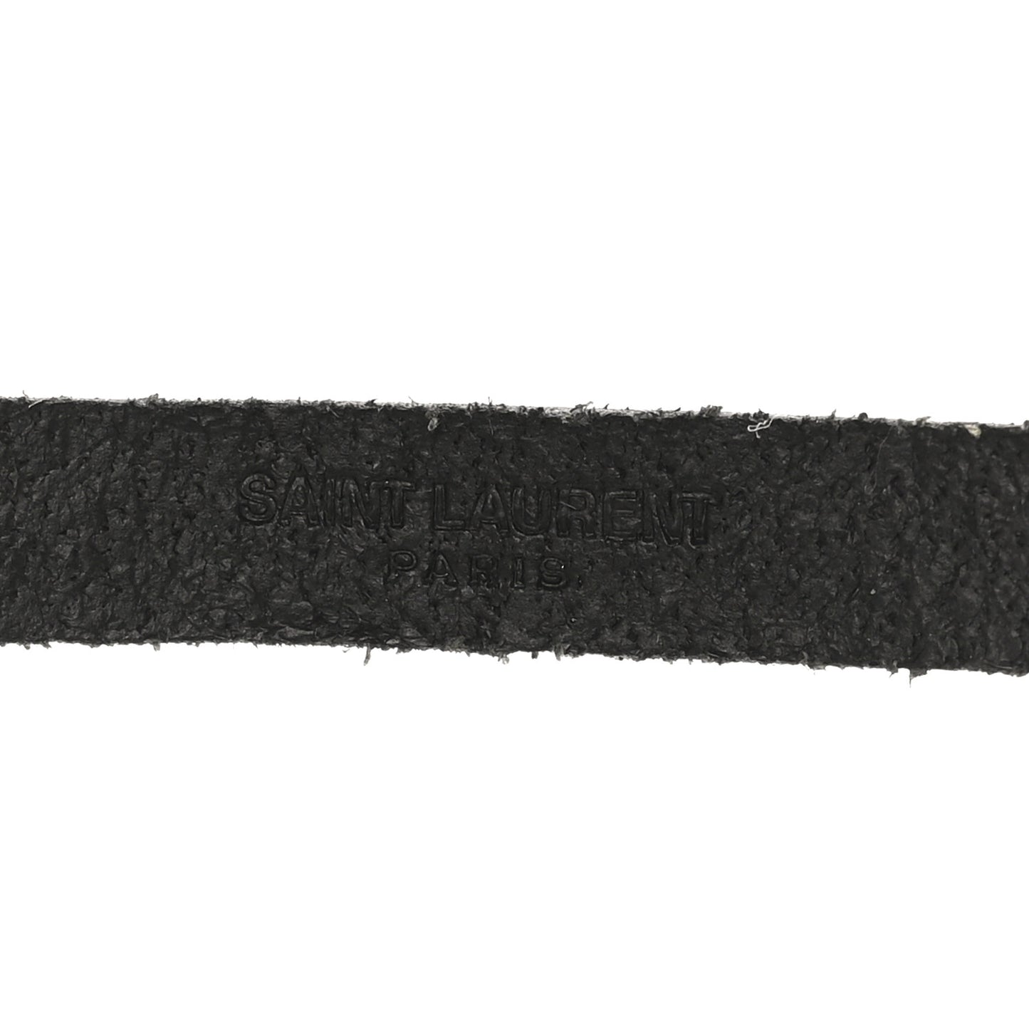 Calfskin Opyum Double Wrap Bracelet Black