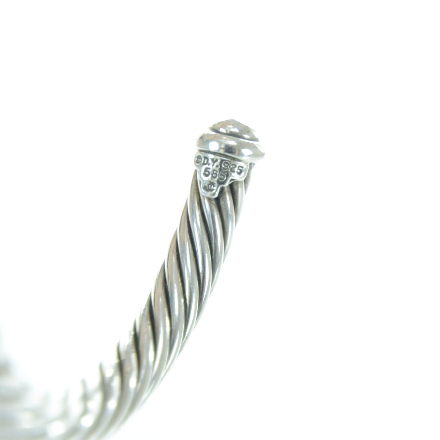 Sterling Silver and 14k Gold X Cuff