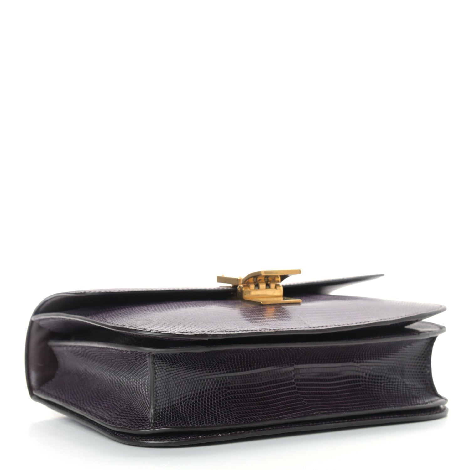 Celine Lizard Medium Classic Box Flap Bag Velvet 3 of 10