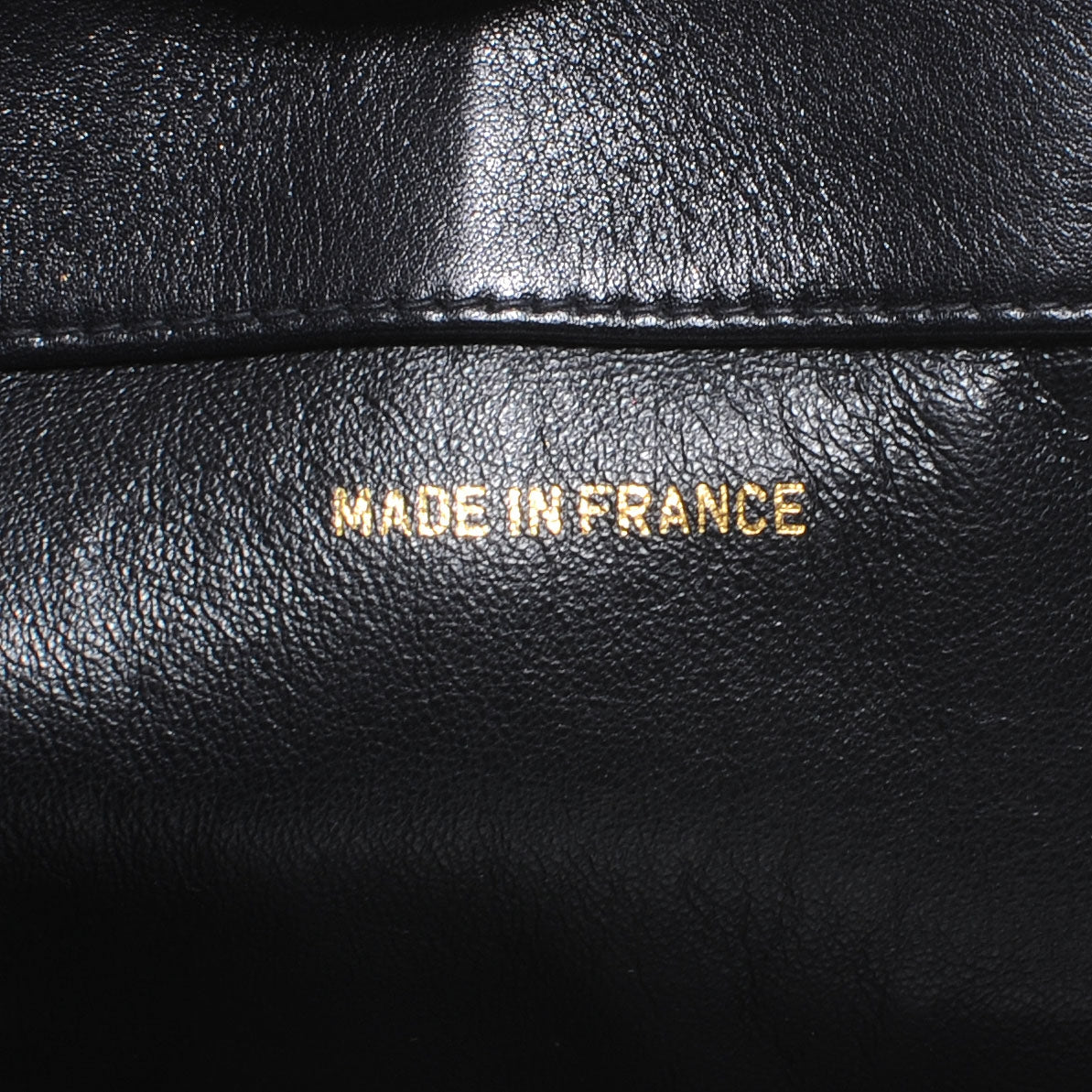 Lambskin Jumbo Shoulder Bag Black