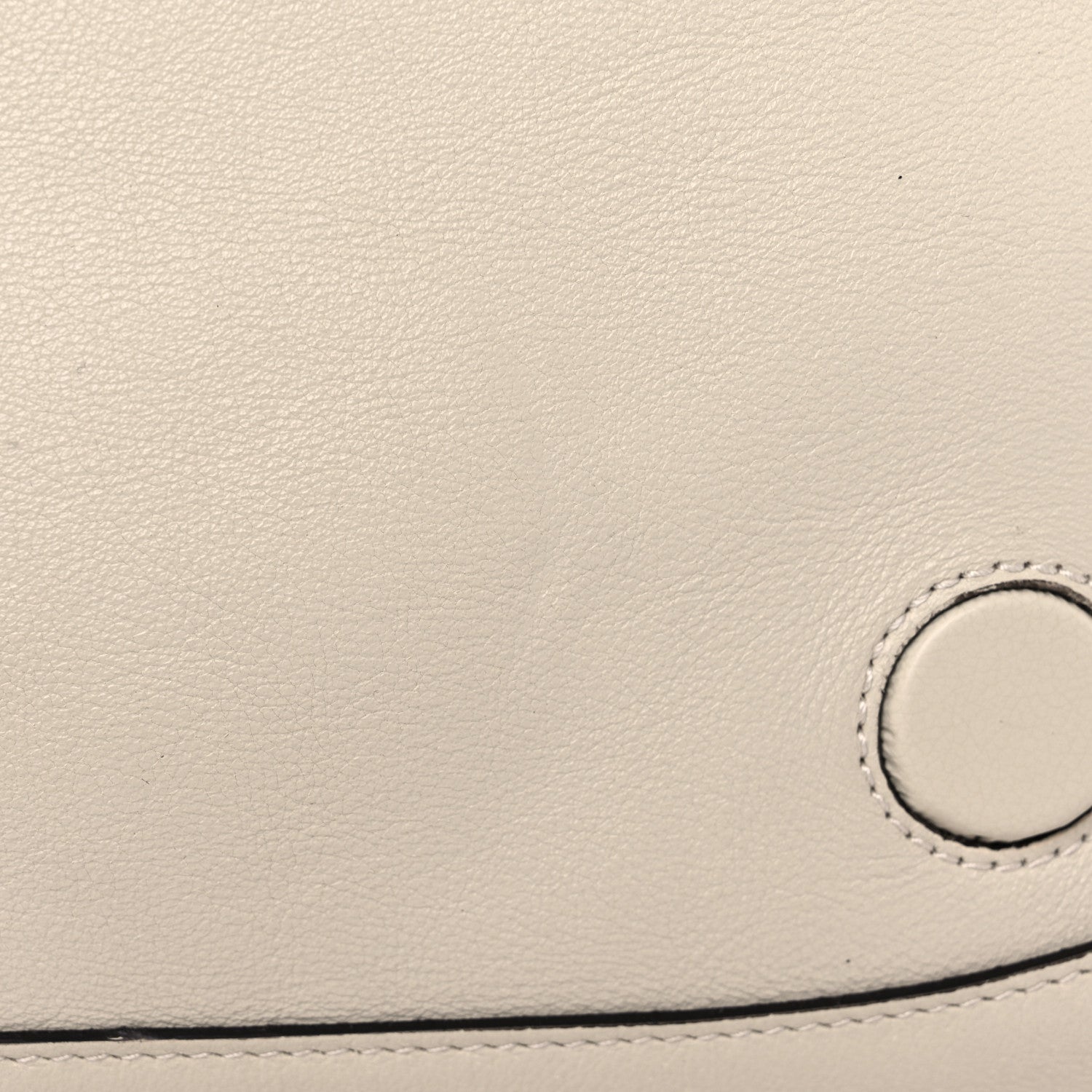 Gucci Roxy Calfskin Blondie Chain Shoulder Flap Bag Mystic White 9 of 9