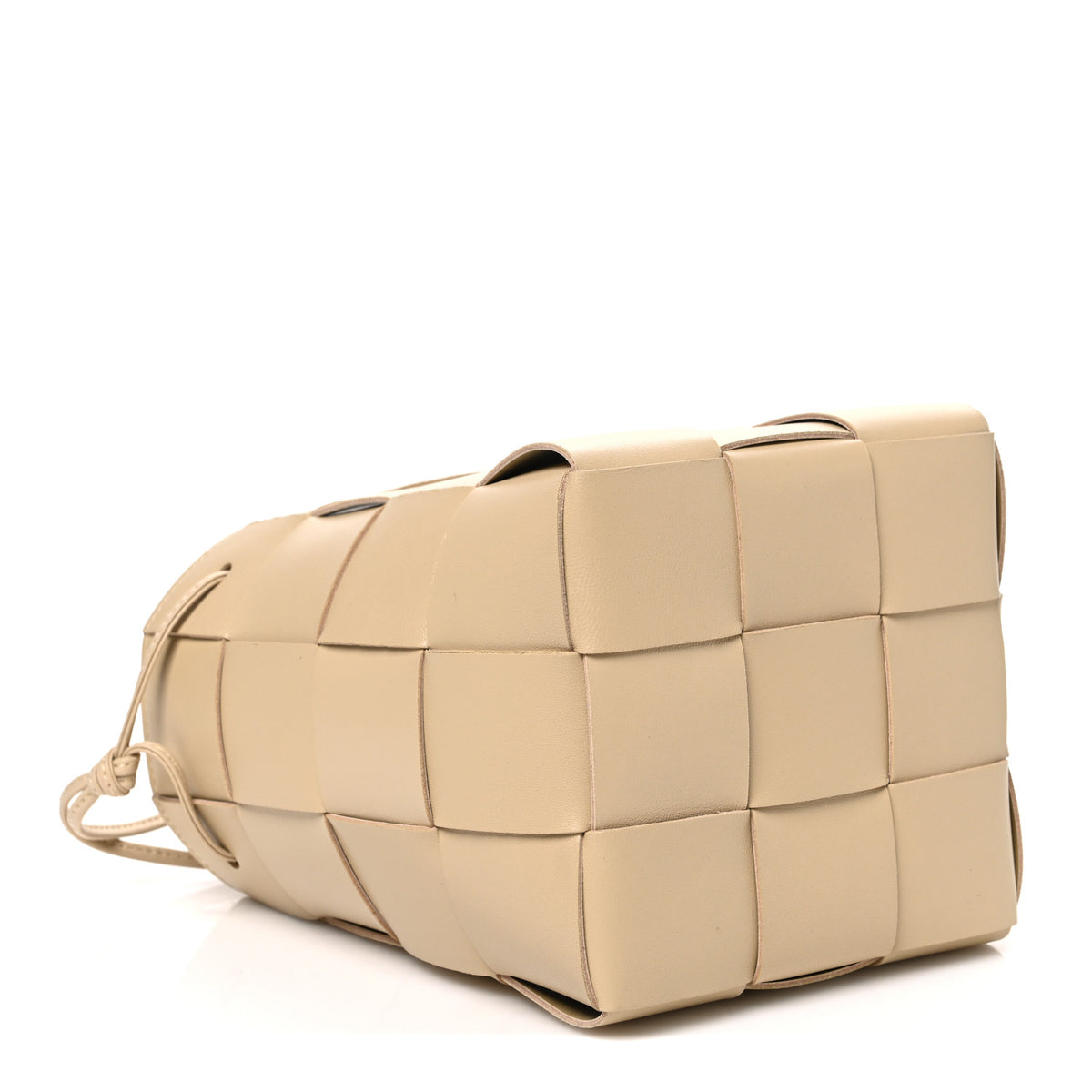 Bottega Veneta Nappa Maxi Intrecciato Small Cassette Bucket Bag Porridge 4 of 9