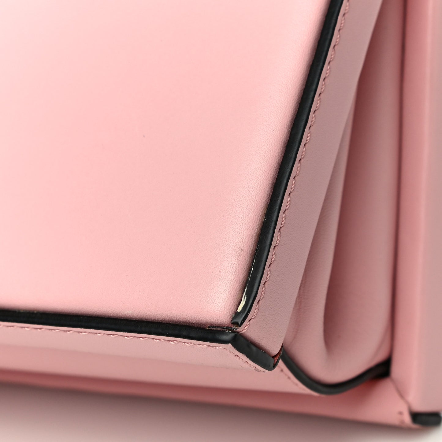 Calfskin Small Postal Bag Pastel Pink
