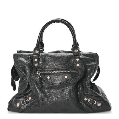 Balenciaga Agneau Giant 21 Silver Hardware Mid Day Anthracite 1 of 11