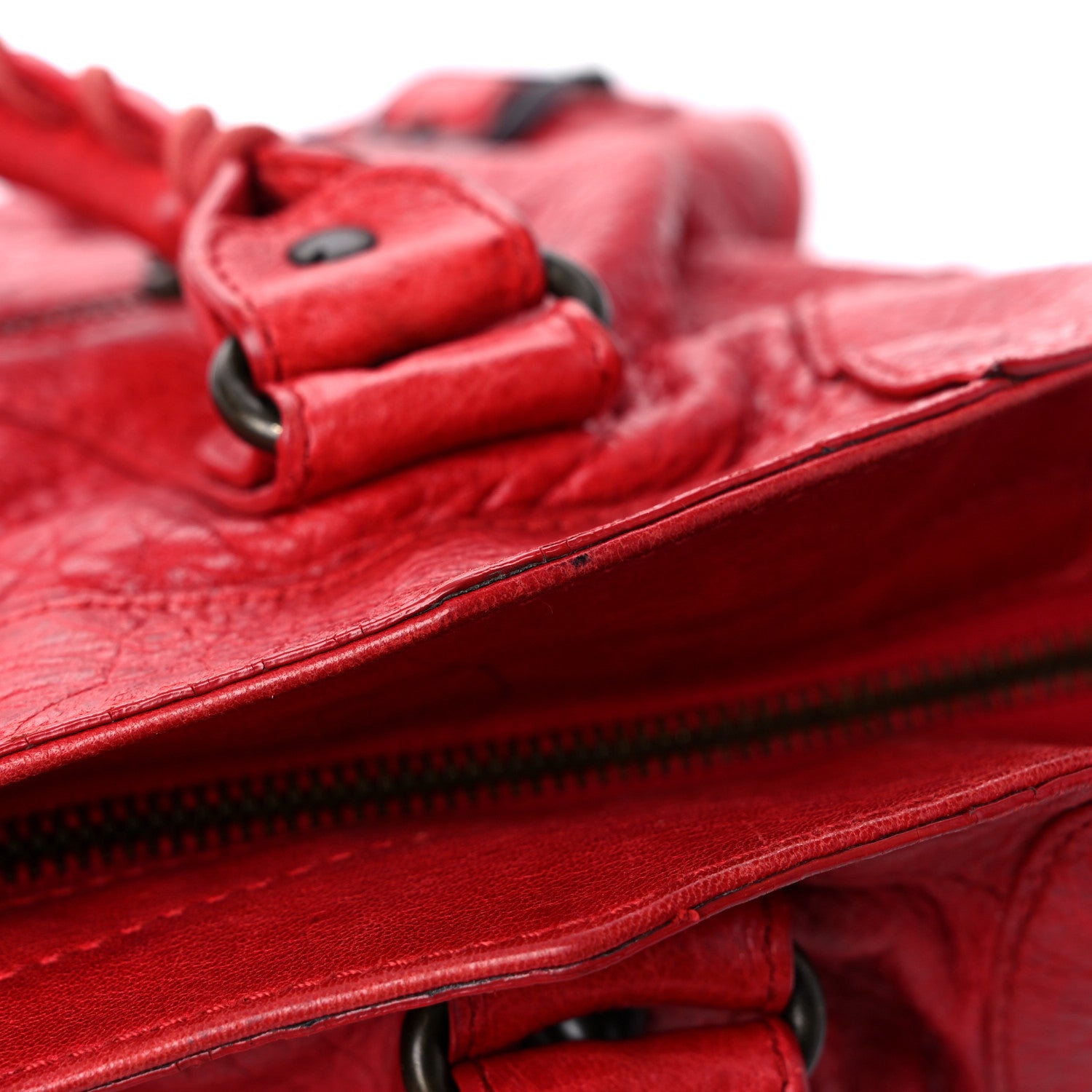 Balenciaga Agneau Classic Hardware Part Time Rouge Coquelicot 19 of 28