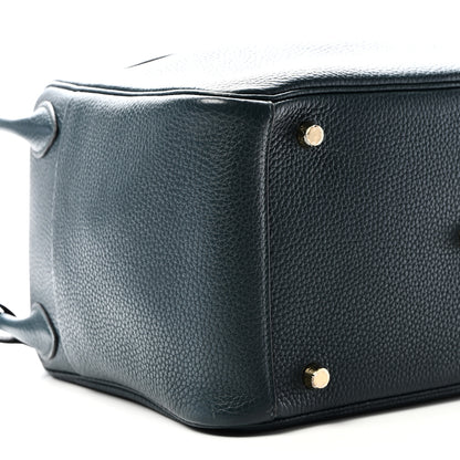Hermes Taurillon Clemence Lindy 30 Vert Cypress 9 of 11