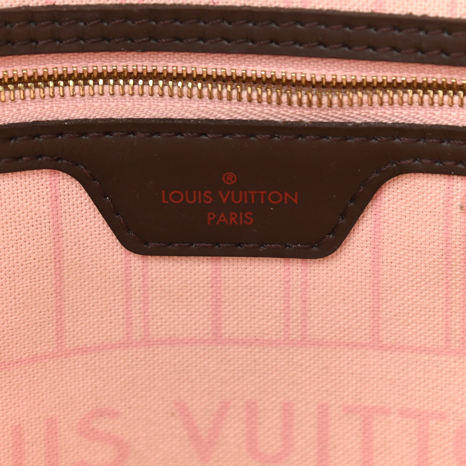 Louis Vuitton Damier Ebene Neo Neverfull MM Rose Ballerine 7 of 18