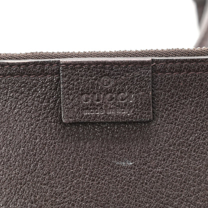 Gucci Soft Grained Calfskin Web Medium Jackie Hobo Dark Brown 6 of 11