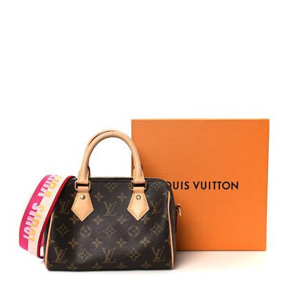 Louis Vuitton Monogram Speedy Bandouliere 20 Fuchsia 12 of 12