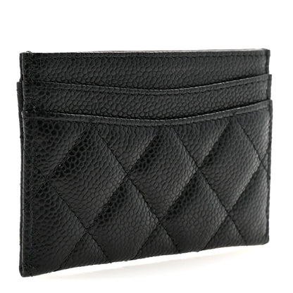 Chanel Caviar Quilted Card Holder Black 3 of 7