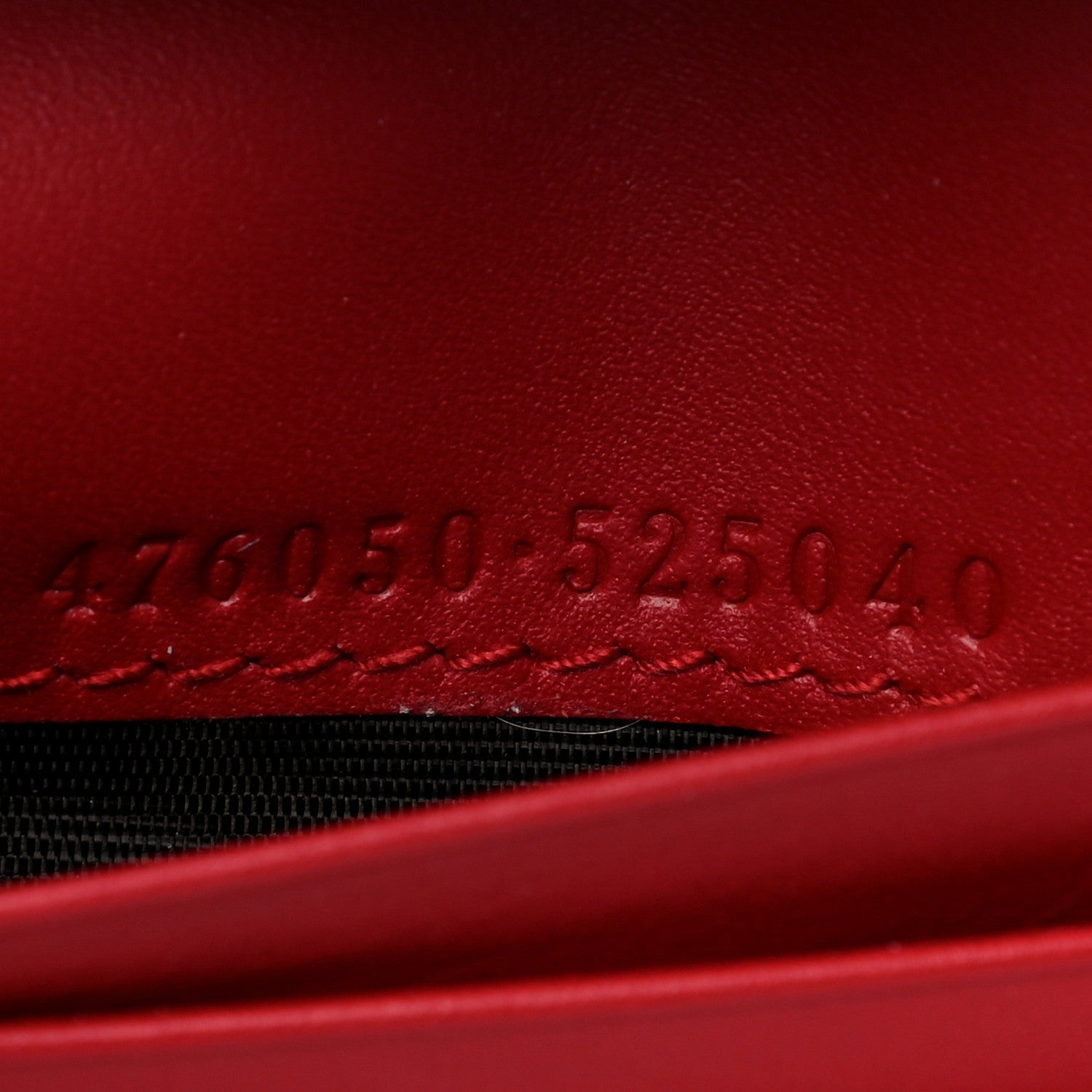 Gucci GG Supreme Monogram Cherry Embellished Card Case Wallet Hibiscus Red 7 of 8