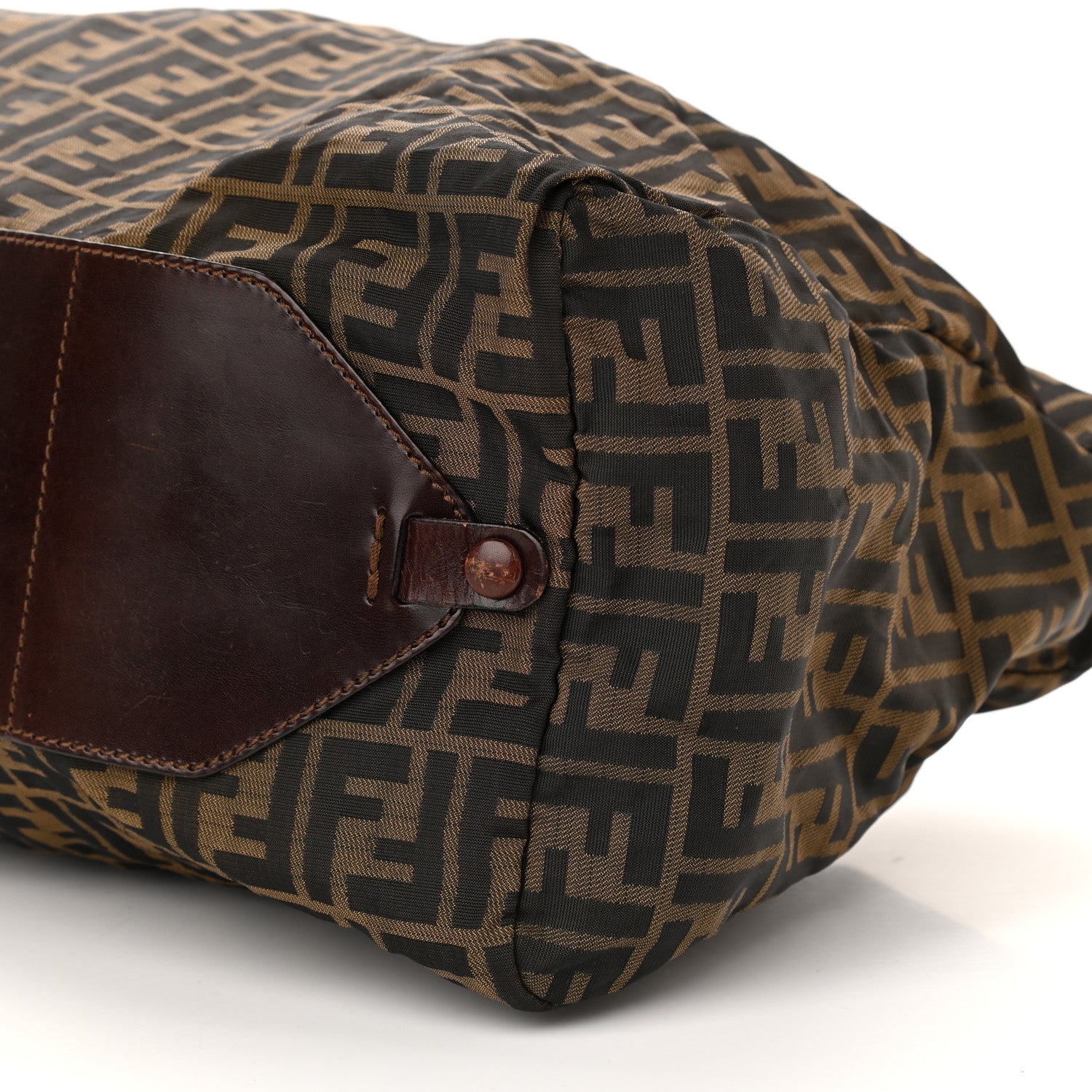 Fendi Zucca Travel Tote Tobacco 11 of 11