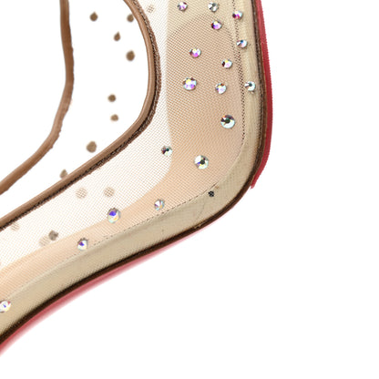 Christian Louboutin Patent Crystal Strass Follies 100 Pumps 41 10 of 10