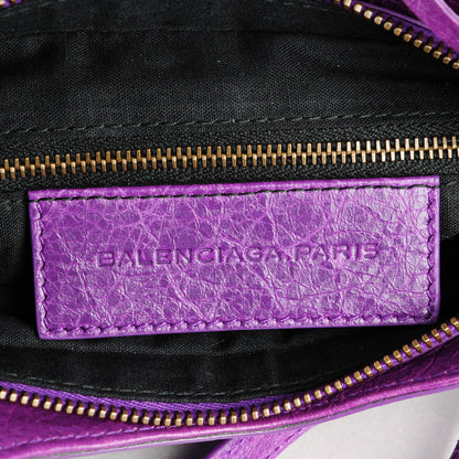 Balenciaga Agneau Classic Hardware Hip Ultraviolet 6 of 7