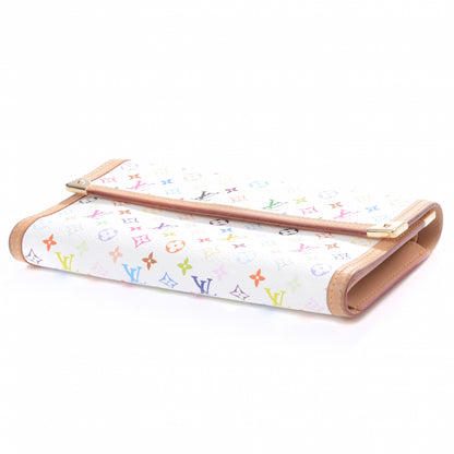 Louis Vuitton Monogram Multicolor Porte Tresor International Wallet White 4 of 9
