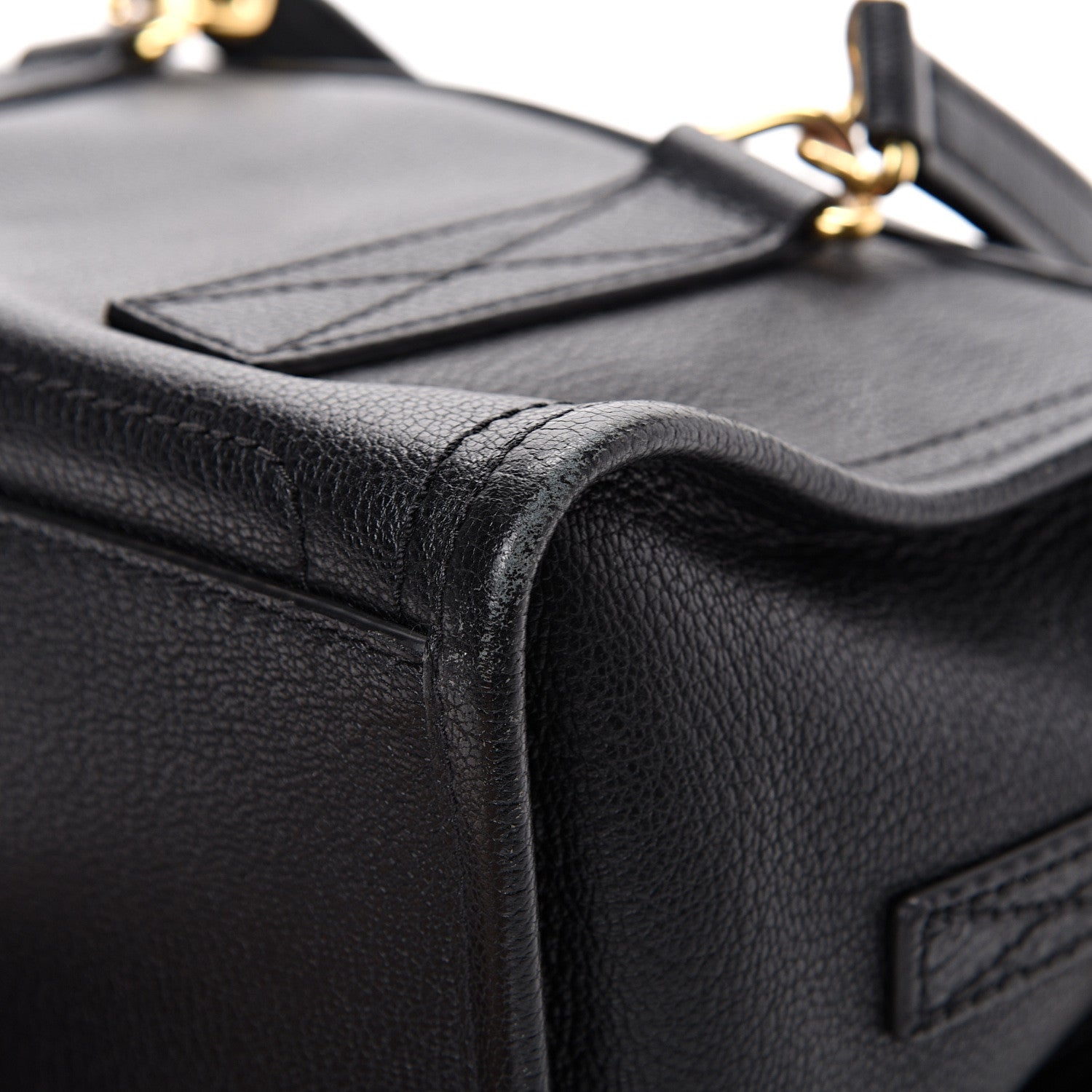 Marc Jacobs Pebbled Calfskin Wellington Satchel Black 9 of 17