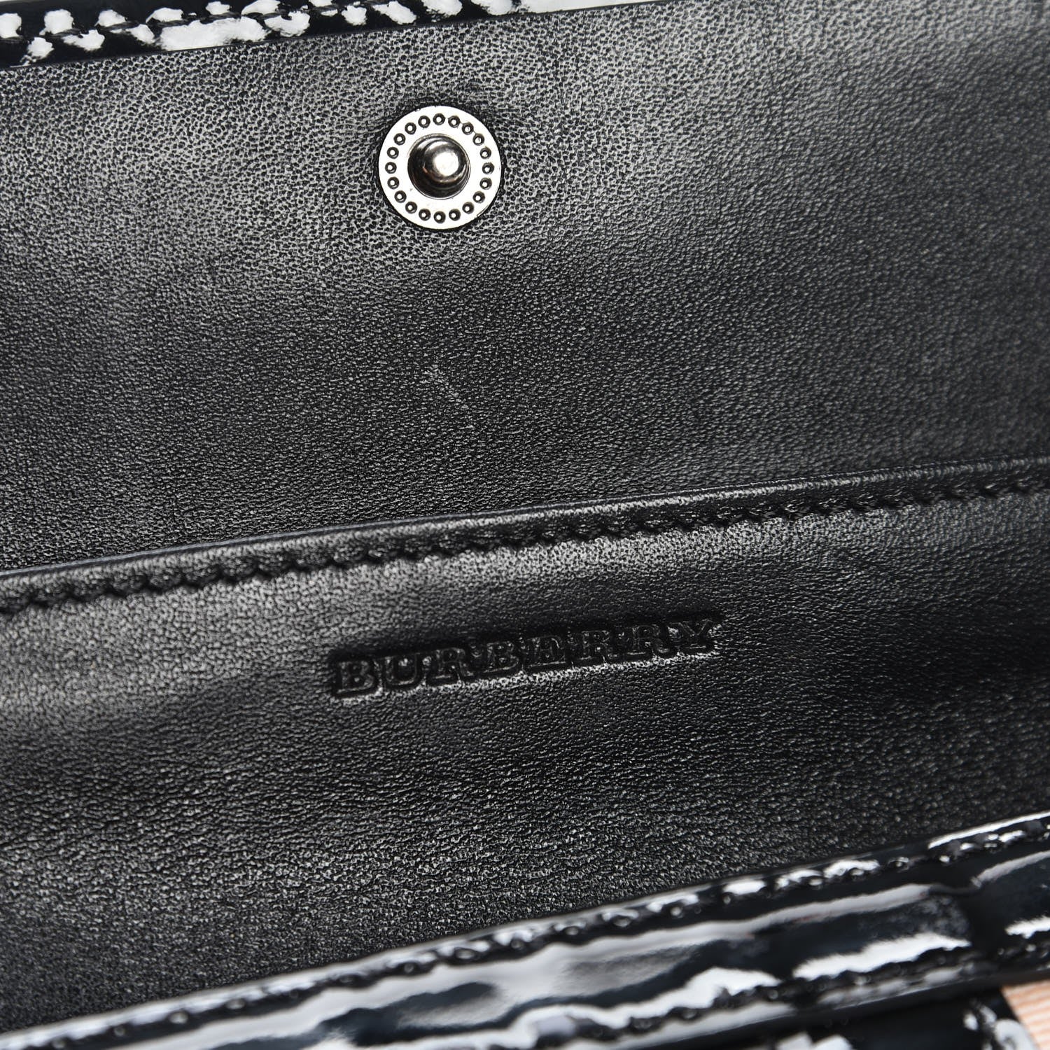 Burberry Nova Check Penrose Continental Wallet Black 5 of 10
