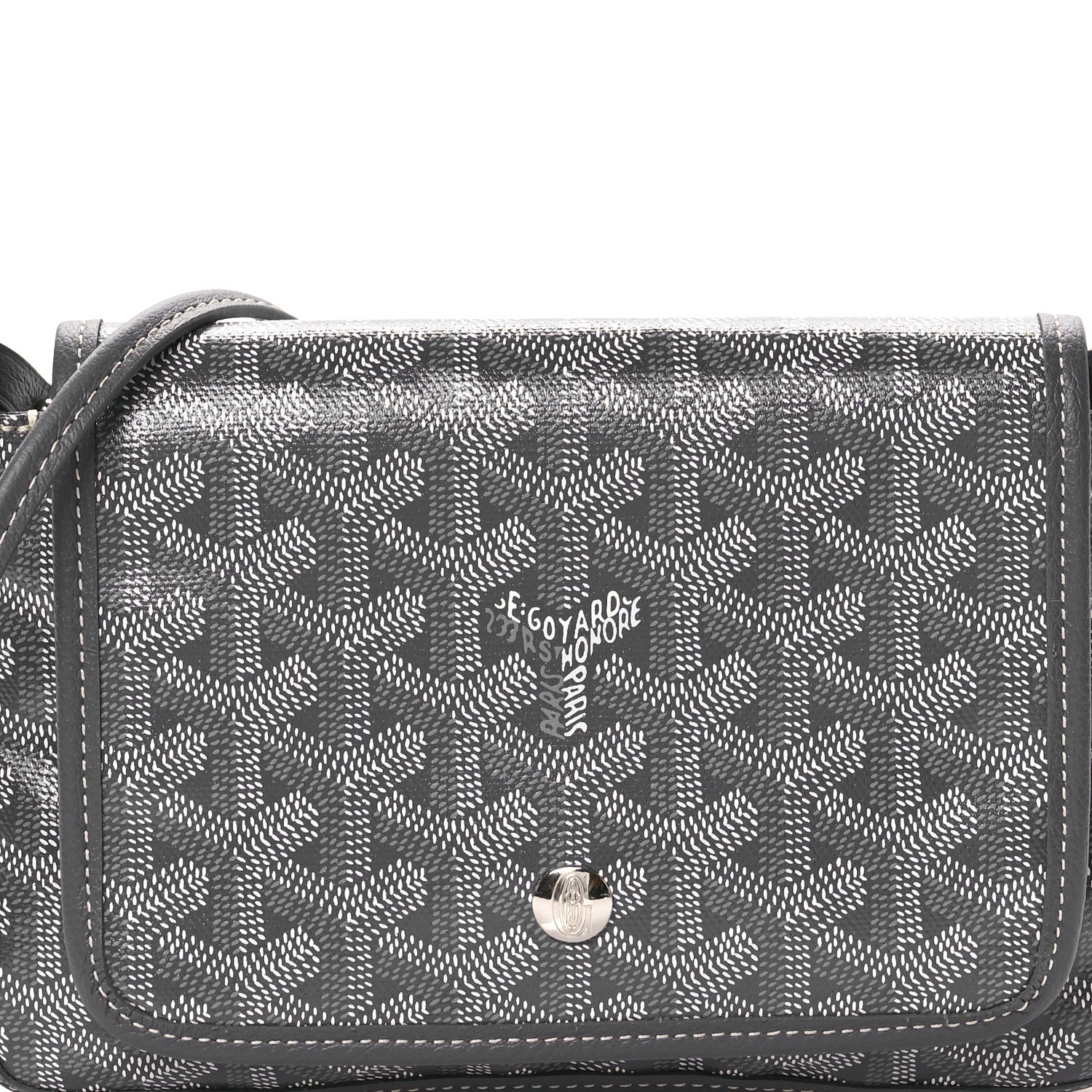 Goyard Goyardine Plumet Wallet Clutch Grey 8 of 10