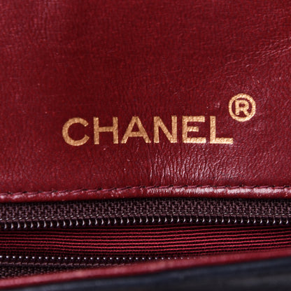 Chanel Lambskin Quilted Medium Double Flap Black 5 of 11