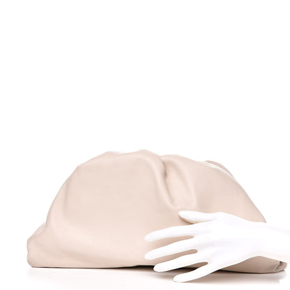 Bottega Veneta Smooth Butter Calf The Pouch Oversized Clutch Mist 2 of 11