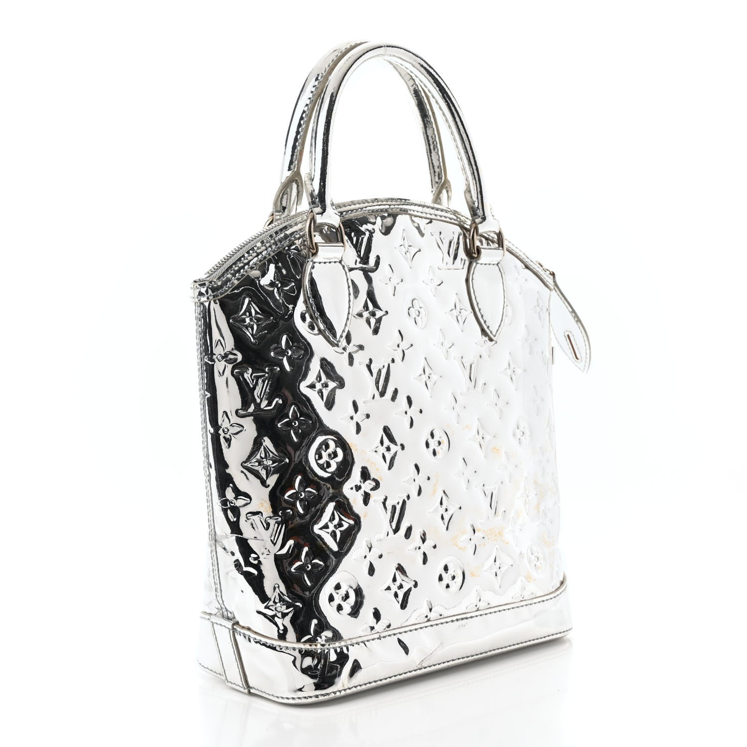 Louis Vuitton Monogram Miroir Lockit Silver 3 of 11