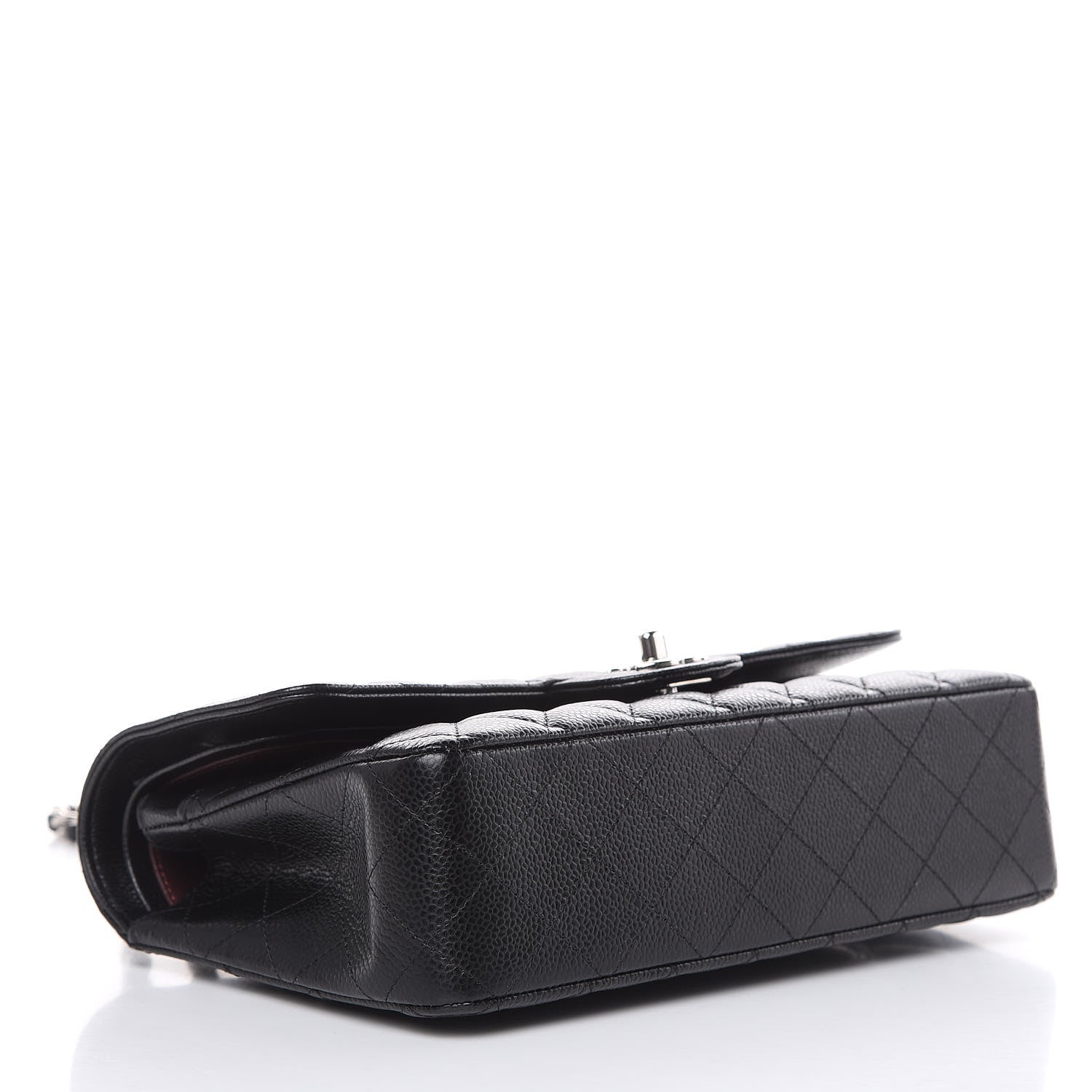 Chanel Caviar Quilted Medium Double Flap Black 4 of 10
