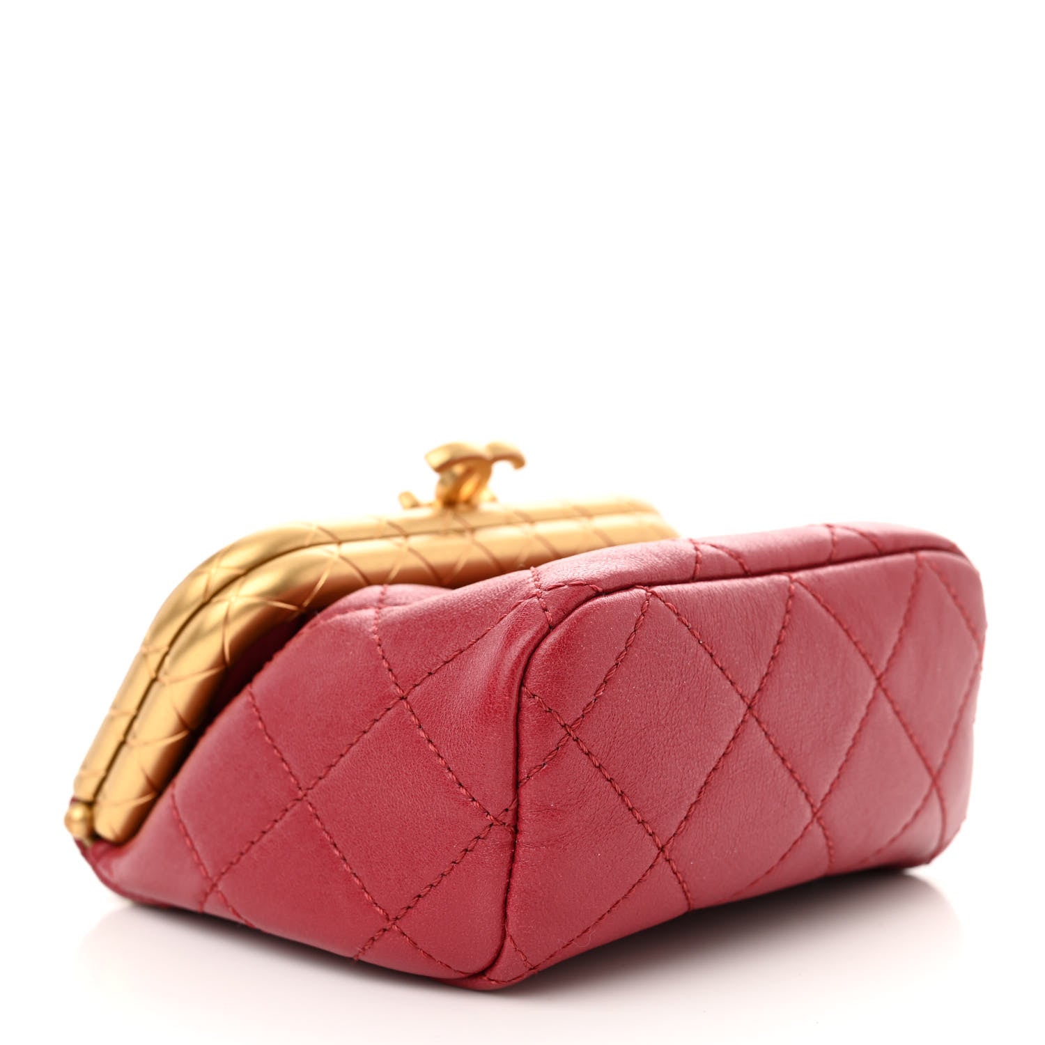 Chanel Lambskin Quilted Small My Crush Bag Red 4 of 9