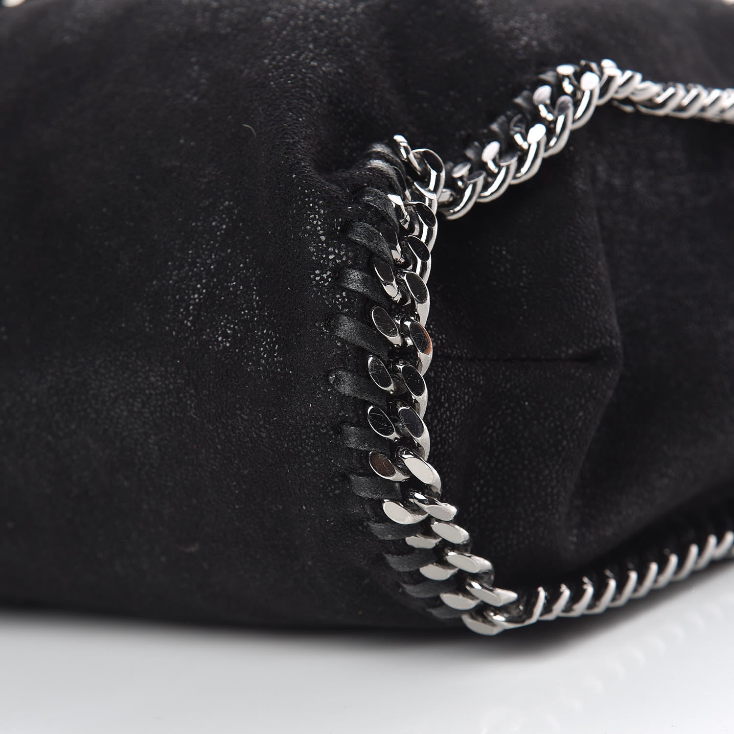 Stella McCartney Shaggy Deer Big Falabella Tote Black 12 of 13
