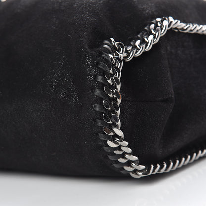 Stella McCartney Shaggy Deer Big Falabella Tote Black 12 of 13