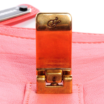 Proenza Schouler Leather PS1 Pouch Messenger Bag Neon Coral 6 of 13
