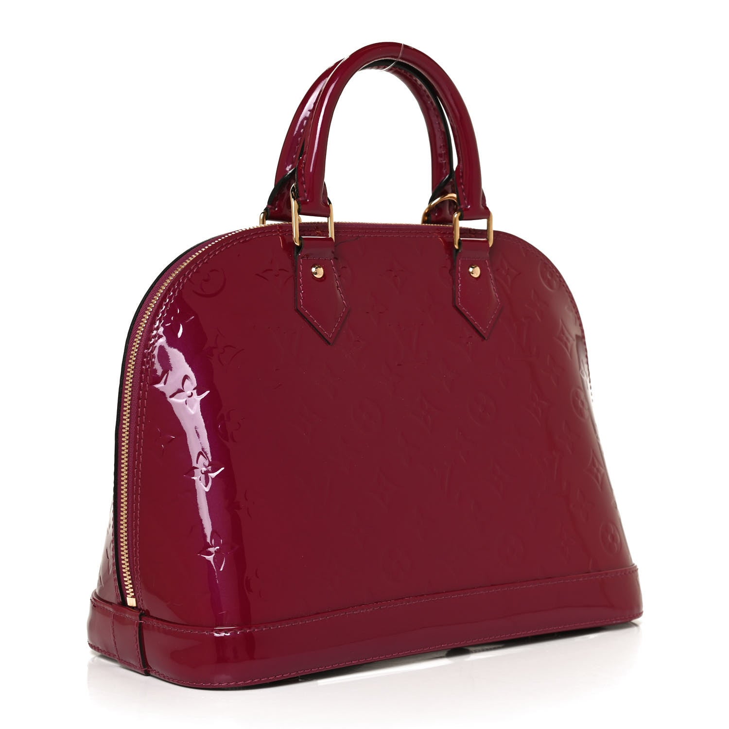 Louis Vuitton Vernis Alma PM Magenta 2 of 11