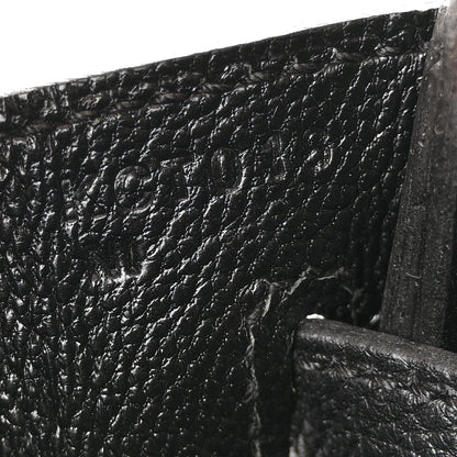 Hermes Togo Birkin 25 Black 7 of 11