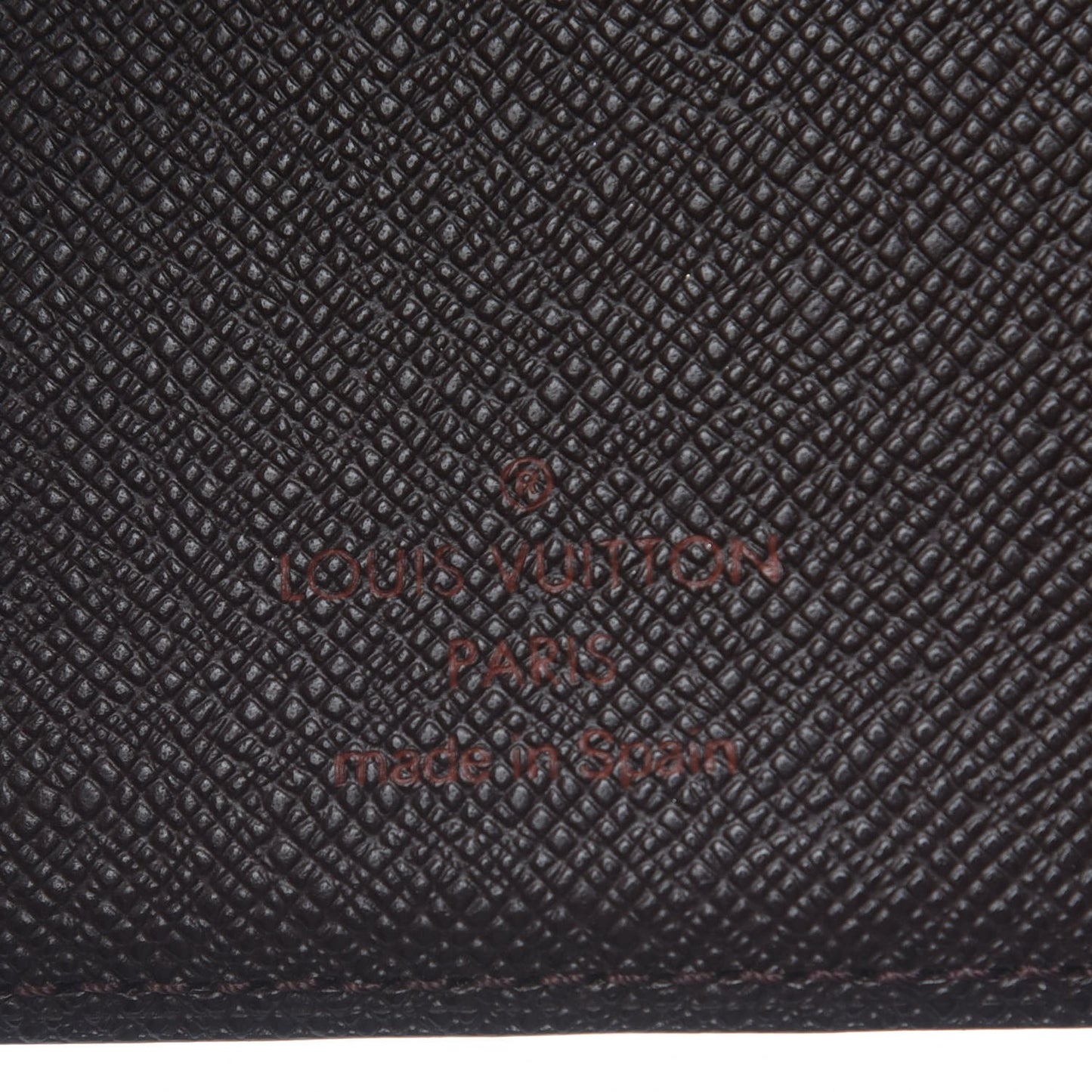 Damier Ebene Small Ring Agenda Cover